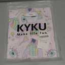 KYKU 80s Costume 90s Clothes Hawaiian Shirt for Men Button Down Shirts Short Sleeve Retro Disco Outfits (XX-Large)