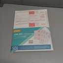 1099 NEC Forms 2025 with Envelopes, 50 Recipients 2025 1099 NEC Tax Forms, 4 Part Kit, Compatible with Accounting, 50 Self Seal Envelopes, Includes 3 1096 Forms