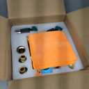 RV Water Softener Portable - 16,000 Grain, 3/4" GHT Fittings, Convenient Water Softener for RVs, Trailers, Boats, Mobile Car Washing, Pressure Washing (Orange)