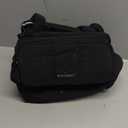 BAGSMART Lunch Bag Women, Double Deck Insulated Lunch Box, Quilted Puffer Lunch Tote, Leakproof, Durable & Reusable Large Lunch Cooler For Work Picnic Travel Meal Prep, Black