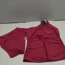 2 Piece Burgundy Swimsuit, BEILON SIZE L