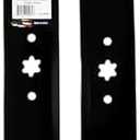 MaxPower 561544B 2-Blade Set for 46 Inch Cut MTD/Cub Cadet/Troy-Bilt Replaces 942-04244, 942-04290, 942-04244A, 742-04290, 742-04244, Black