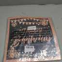 70th Birthday Decorations for Women, Rose Gold and Black Party Supplies with Happy Birthday Boxes, Foil Fringe Curtains, Number 70 Balloons, Heart Foil Balloon for 70 Year Old Birthday Backdrop