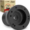 Roykaw Golf Cart Steering Wheel or Hub Adapter for EZGO Club Car Yamaha (For EZGO RXV/TXT Black)