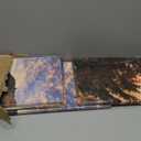 Smoky Mountain Wall Art Tennessee Mountains Landscape Wall Decor Picture Great Smoky Mountains National Park Canvas Print Poster Painting Framed Office Home Living Room Bedroom(60''Wx32''H) (60Lx 32W-07)