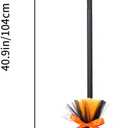 VALICLUD Halloween Witch Broom Props Kids Witch Broomstick Halloween Broomstick Costume Accessories Cosplay Accessories