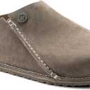 Birkenstock Women's Zermatt Premium Clog, Gray Taupe Suede, Size 37 N EU (6-6.5 N US Women)