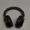 QearFun Kids Bluetooth Headphones, 60H Playtime, 74/85/94dB Safe Volume Limit, Metallic Gradient Wireless Headset with HD Mic, Fast Charging, Foldable, Wired 3.5mm Mode for School/Tablet/Travel (Black)