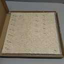 Gerrii 320 Pcs Wooden Letters and Numbers Crafts Unfinished Cursive Wooden Alphabet A to Z, Wood Numbers 0 to 9 Sign for DIY Wall Decor Painting Writing with Bonus Accessories Instructions(2 Inch)