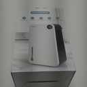 Deh
Dehumidifier, Dehumidifiers for Home (1000 sq.ft), 98 OZ Dehumidifier for Basement Bathroom Bedroom, Auto Shut Off Dehumidifiers, Timer Setting, Digital Display, Drain Hose, 7 Colors Light, Gray