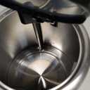 Amazon Basics Electric Stainless Steel Kettle for Tea and Coffee, BPA-Free, Fast Boiling, Auto Shut-Off, Boil-Dry Protection, 1.7 Liter, 1500W, Black and Silver (1.8 Quarts)