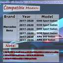 Front Bumper Lip Splitter Spoiler Fit for Mercedes E-Class E300/ E350/ E400/ E450/ E43/ E53/ W213 2017-2020 (Sport Sedan Models Only), Gloss Black 3pcs Air Chin Body Kit Exterior Accessories