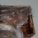 Wicker Storage Basket Bathroom Toilet Tank Toilet Paper Baskets,Toilet Paper Holders for Storage with Built-in Handles,Storage Baskets for Organizing Pantry Bathroom