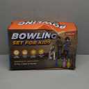 Kids Bowling Set - 10 Colorful Plastic Pins & 2 Lightweight Bowling Balls - Family Fun Indoor & Outdoor Toddler Bowling Set Game for Boys & Girls, Educational & Active Play Toy, Birthday Gift Ages 3+