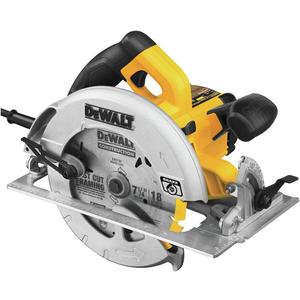 DEWALT Circular Saw, 7-1/4 inch, Pivoting with up to 57 Degree Bevel, Corded (DWE575SB) DEWALT Circular Saw, 7-1/4 inch, Pivoting with up to 57 Degree Bevel, Corded (DWE575SB)