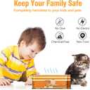 4 Pack Humane Mouse Traps Indoor for Home, Live Mouse Traps No Kill, Reusable Mice Small Rat Trap Catcher for House & Outdoors