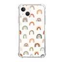 Boho Rainbow Phone Case Compatible with iPhone 14, Aesthetic Rainbow Case for Girl Women Men, Unique Soft TPU Bumper Cover Case for iPhone 14
