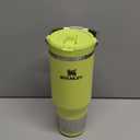 Stanley IceFlow Flip Straw Tumbler with Handle | Twist On Lid and Flip Up Straw | Leak Resistant Water Bottle | Insulated Stainless Steel | BPA-Free (30 Ounces, Prickly Pear)