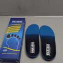 Inserts Relieve Plantar Fasciitis - Flat Feet Insoles Arch Supports, Orthotic Insoles for Foot Pain Arch Pain Reduce Muscle Fatigue Absorb Shock (Mens 4-4 1/2 | Womens 6-6 1/2) (Blue)