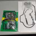 Clutch Primary Cover Gasket Kit Compatible with Sportster 1200 Custom Anniversary XL1200C XLH1200 XL1200S XL1200C XLH1200C 1989-2003