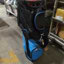 GoHimal 14 Way Golf Stand Bag, Golf Bags for Men with Stand, Top Dividers Ergonomic with 10 Pockets Golf Club Bags