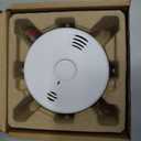 Kidde Smoke Detector, 10-Year Battery, Photoelectric Sensor Smoke Alarm, White