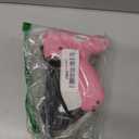 Stitch Gun for Clothes Stitchy Tagging Gun for Clothing Stitchy Quick Clothing Fixer -Includes 1,000 Black Fasteners & 1,000 White Fasteners & 6 Needles(Pink+FloralWhite)