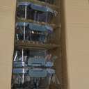 M MCIRCO [5-Pack, 36 oz] Glass Meal Prep Containers 3 Compartment with Lids, Glass Lunch Containers,Food Prep Lunch Box,Bento Box,Microwave, Oven, Freezer, Dishwasher (4.5 Cups) (Gray)