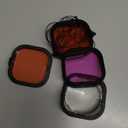 GEPULY 4 Pack Underwater Dive Filters for GoPro Hero 8 9 10 11 12 13 Black Official Waterproof Housing Case in Red, Light Red, Magenta, and 5X Close-up Filters for Underwater Color Correction