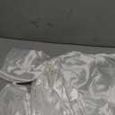 20 x 47 Inches Extra Large Christmas Satin Bows Christmas Tree Topper Decorations Giant Xmas Tree Toppers Bows for Home Wreath Wall Holiday Birthday Wedding Engagement Party Decor(White)