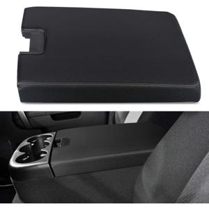 Center Console Lid Armrest Kit Compatible with Chevy GMC Silverado Suburban Tahoe Sierra 2007-2013 Cover with Latch Pickup Repair Replaces 20864154