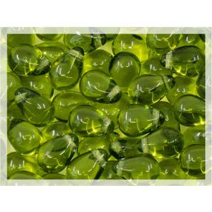 Czech 50-Piece Glass Beads, 6x9mm, Teardrop Olive Green