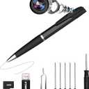 Hidden Camera, 2026 Pro 64GB Spy Pen Camera, 1080P FHD Cam Pen with Video or Picture Taking, Long Battery Life, Loop Mode, No WiFi Needed Security Camera, Body Cam for Business, Offices or Daily Use