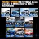 OBD2 Scanner Check Engine Light Car Code Reader Clear Error Codes ABS SRS SAS Etc Full Vehicle System Diagnostics Tool Compatible with Toyota Honda Ford