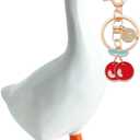 Magnetic Goose Key Holder, Cute Duck Statue Key Hanger, Kawaii Magnetic Silly Goose Figurines,Funny Office Desk Decor Bedroom Decorations Home Decor Aesthetic