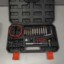 Premium Pin Punch Hammer Set: 25-Piece Punch Set and Hammer with Bench Block, Steel Roll Pin Punch Set, Pin Punches with Replaceable Face Hammer, Mechanical Repair Tool for Maintenance
