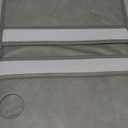 SpaceAid 4 Pack Bed Sheet Organizers and Storage, Foldable Organizer for Linen Closet, Sheets Set Folder Keeper with Window XL (Queen & King Size) Organizing Bedding Container, Gray 91ZDSN-SL01-G4