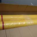 Pangda 2 Pcs Flat Top Bollard Covers Yellow and Red Bollard Post Sleeve for Home Parking Fence Pole Pipe (6" X 52")