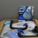 Swive Shower Chair with Arms and Back Heavy Duty 500 lbs for Seniors Elderly Disabled or Bariatric Adults Bench Seat for Inside Shower Stall and Bathroom Bath Tub Seats Adjustable Stool