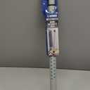 BRINKS Door Security Bar - Adjustable Brinks Door Security Bar for Travel, School, Dorm and Home - Door Jammer for Hinged Doors and Sliding Door Security  Silver (1 Pack)