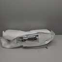 4 Inch Chrome Plated Diesel Exhaust Elbow Tip,4'' Inlet 6'' Outlet Side Exit Exhaust Tip, 23'' Length Turndown Exhaust Pipe