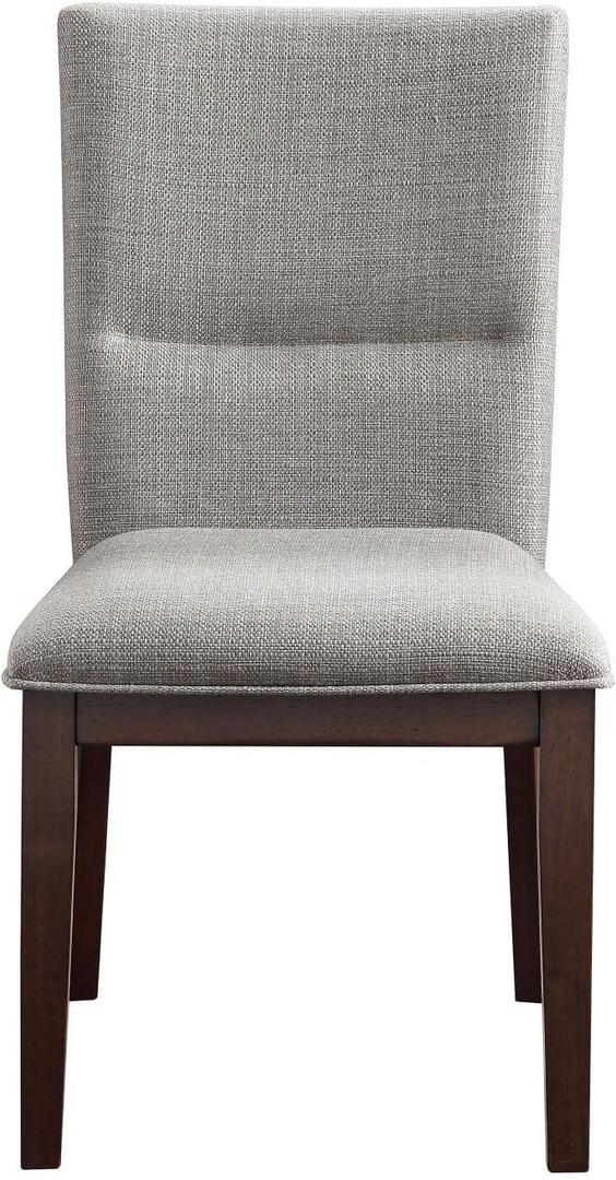 Steve Silver Amalie Brown Side Chair, Beige