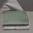 Linen Home 100% Cotton Percale 1 Flat Sheet, King Size - Crisp, Cool and Strong Bed Linen, Luxury Breathable Sheet, Pastel Turk