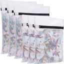 BAGAIL Laundry Bags Mesh Wash Bag for Intimates Lingerie and Delicates, 6Pcs(3L, 3M)