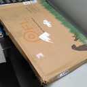 Dog Grass Large Potty Patch, Dog Litter Boxes Artificial Grass Bathroom Turf for Pet Training, Washable Puppy Pee Pad, Perfect Indoor/Outdoor Portable Potty Pet Loo (Tray system-35"X22.6")