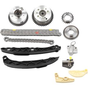 Wahparts 24321-2G111 Timing Chain Kit w/VVT Gear Compatible with 2011-2019 Hyundai Sonata SantaFe Sport Kia Optima Sorento Sportage 2.4L 2.0L L4 24350-2G750 24322-2G350