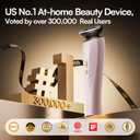 INIA 3-in-1 Red Light Therapy for Face and Neck Beauty Device for Puffiness & Skin Firming Skincare Tool