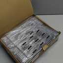 Consumest Over The Door Shower Caddy - 5 Tier Adjustable Shower Organizer Hanging with 2 Toothbrush Holders & 4 Hooks, Rustproof Organizer Shelf, Storage Rack for Bathroom, Silver