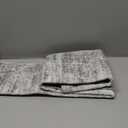 Restydon 2x4 Washable Rug Runner for Bathroom, Soft Entryway Rug for Laundry Room, Kitchen, Vintage Abstract Hallway Runner for Bedroom, Anti-Slip Door Mat Indoor Entrance(2'x4', Grey/Ivory)