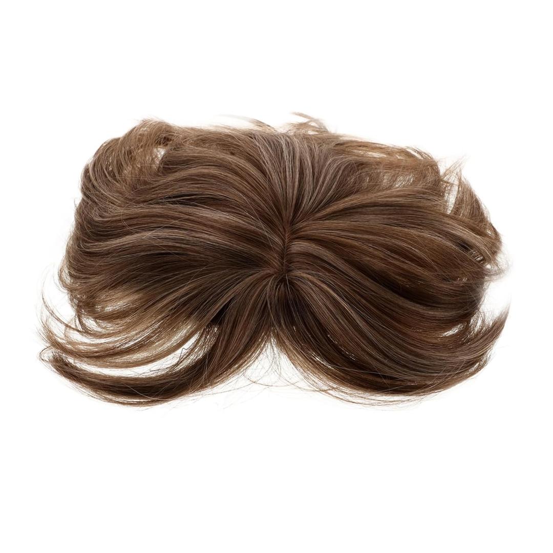 Breathable Short Hair Topper for Women Stylish Synthetic Wig for Thinning Hair Volume Conceals Strands for Daily Wear Special Occasions